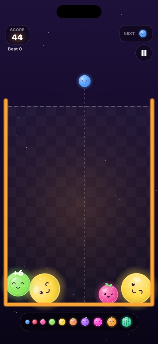 Fruit Merge gameplay