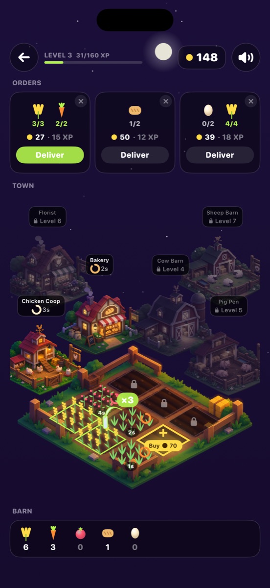 Tiny Town gameplay