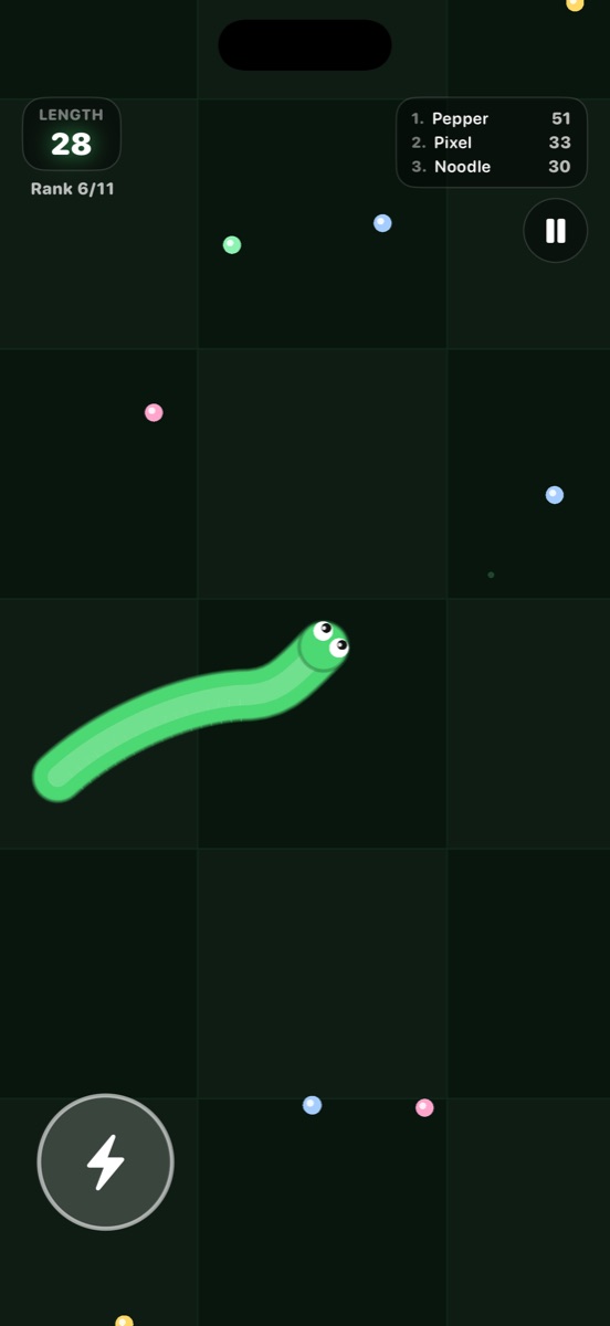 Snake gameplay